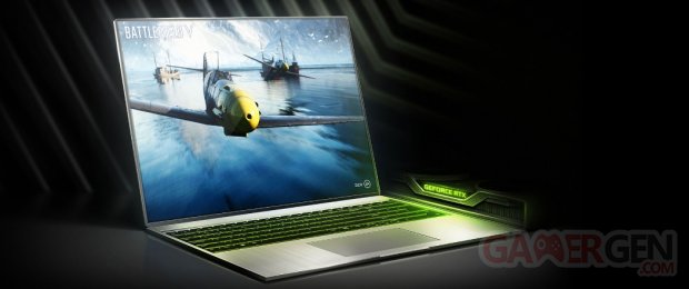 NVIDIA GeForce RTX laptop