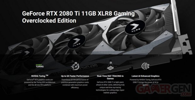 NVIDIA PNY GeForce RTX 2080 Ti XLR8hero 1000x517