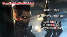 Omen X HP Benchmark Deus Ex Mankind Divided