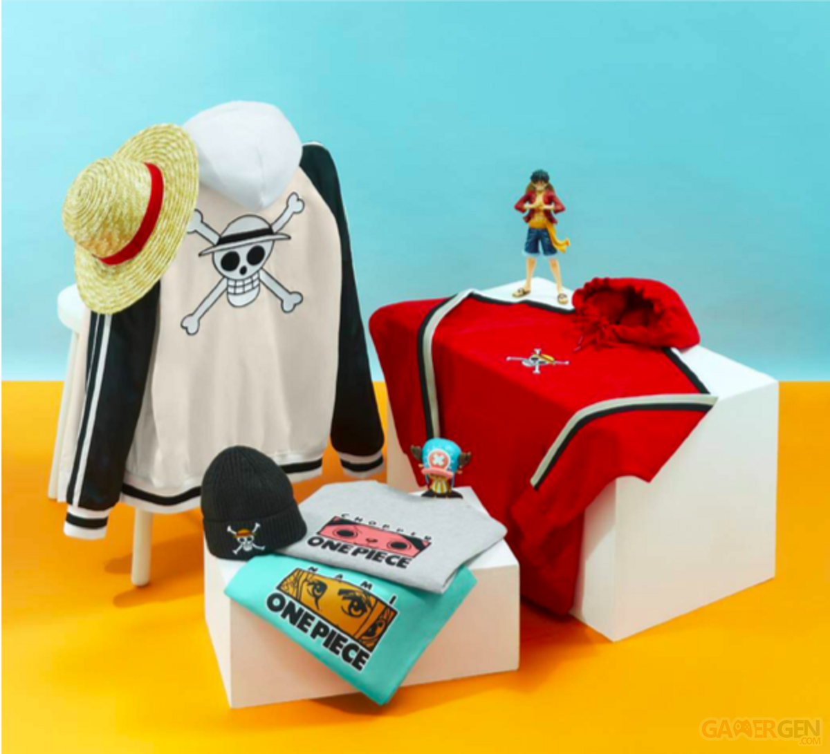 One Piece : celio* lance une collection officielle avec des tee