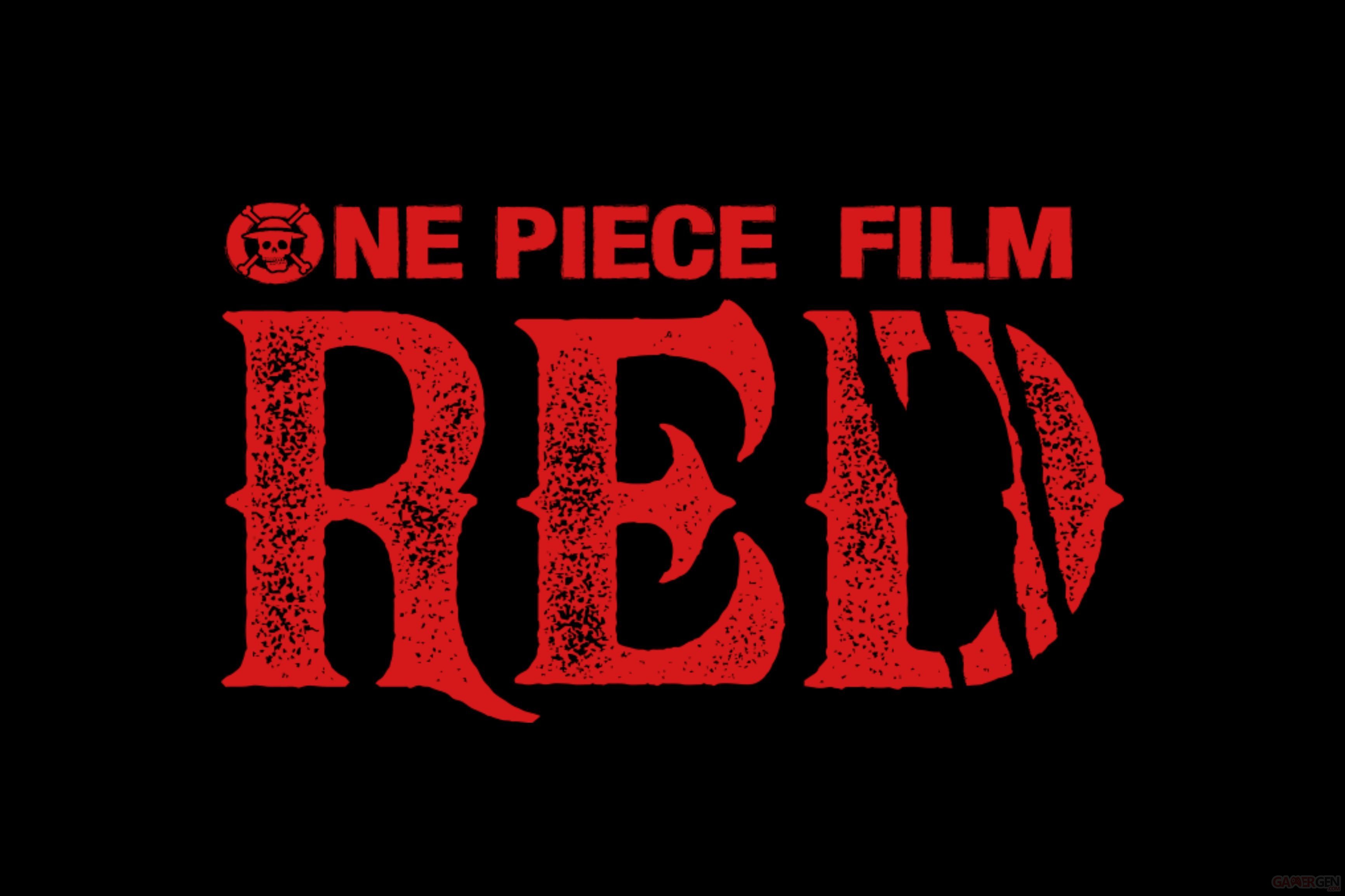 CINEMA One Piece Film RED, titre, logo, date de sortie, vidéo teaser