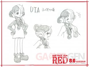 One Piece Film RED artwork Uta enfant 20 05 2022