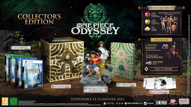 One Piece Odyssey édition collector 15 09 2022