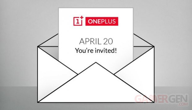 oneplus invitation presse 20 avril 1