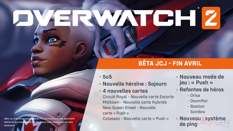 Overwatch 2 bêta avril