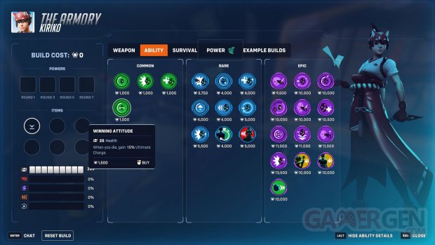 Overwatch 2 Stadium Armurerie