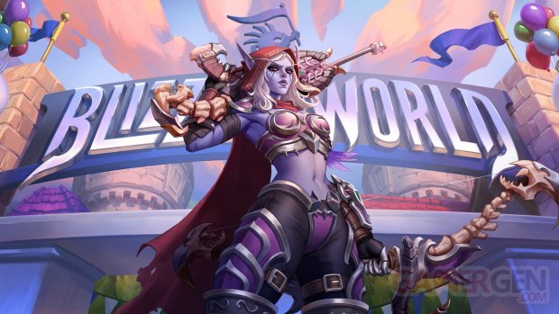 Overwatch 2 x World of Warcraft Fatale skin Sylvanas Coursevent