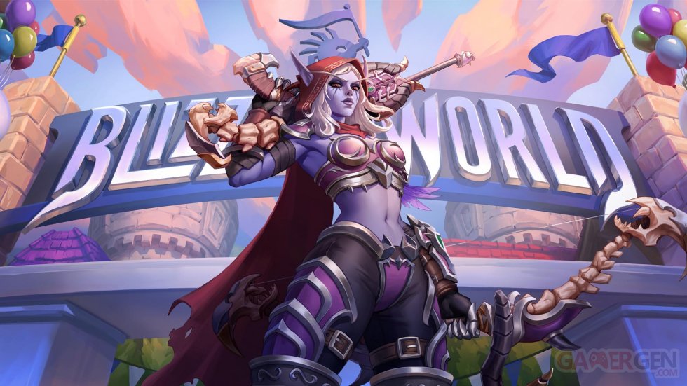 Overwatch 2 x World of Warcraft Fatale skin Sylvanas Coursevent