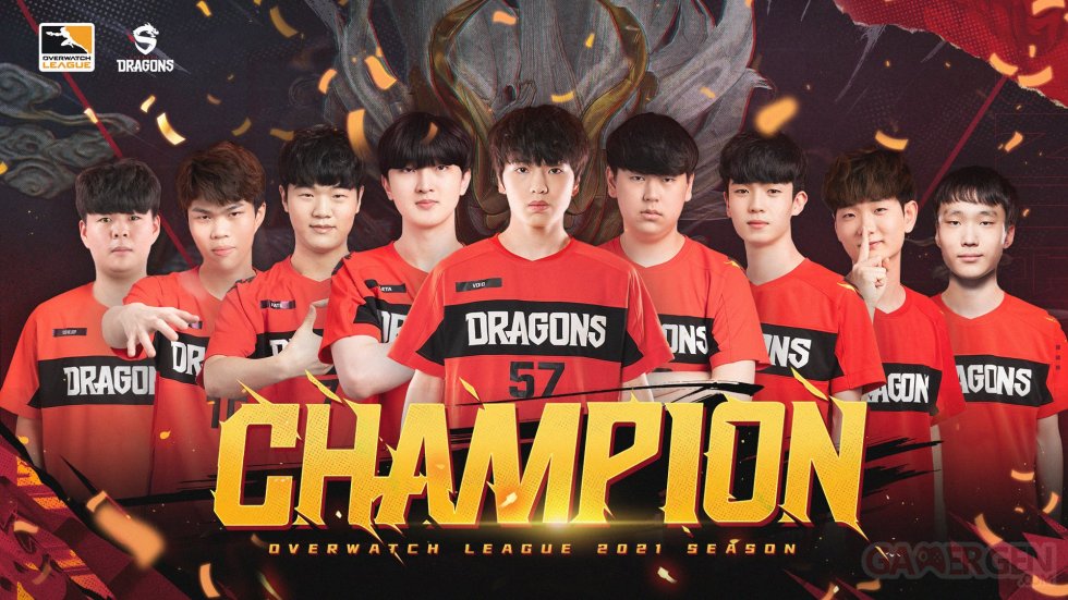 Overwatch League 2021 Shanghai Dragons Champions