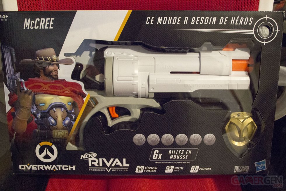 Overwatch Nerf Rival Hasbro Pacificateur McCree (1)