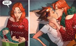 Overwatch Tracer Comics Large