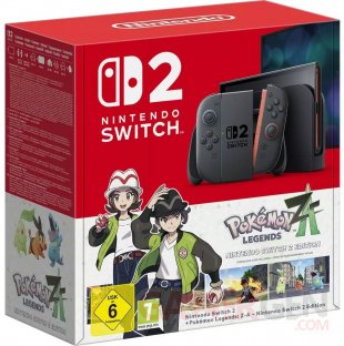 Pack Nintendo Switch 2 Légendes Pokémon ZA 23 07 2025