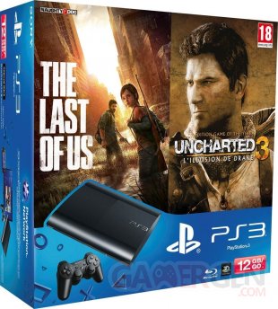 Pack ps3 the last of us uncharted