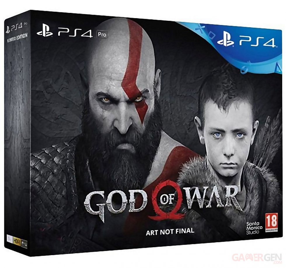 Pack PS4 God of war bundle image