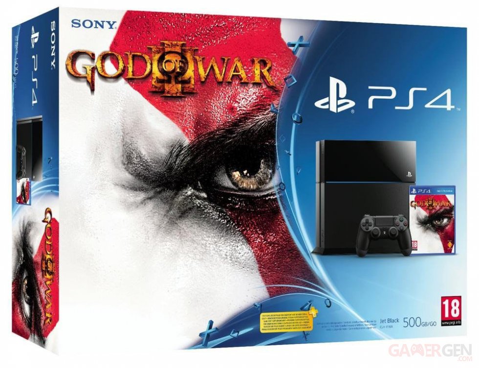 Pack PS4 god of war