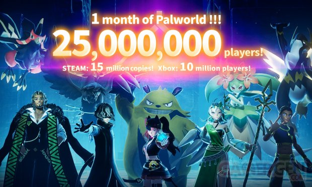 Palworld joueurs million 22 02 2024