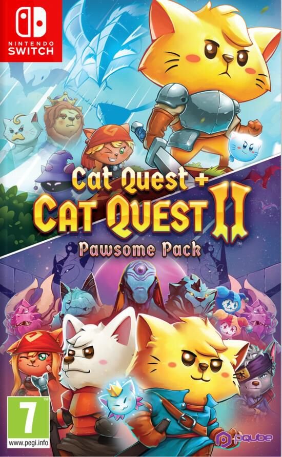 Pawsome Pack Cat Quest Switch
