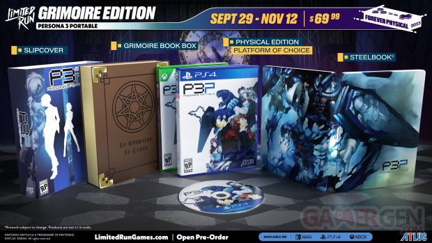 Persona 3 Portable LRG Grimoire Edition 26 09 2023