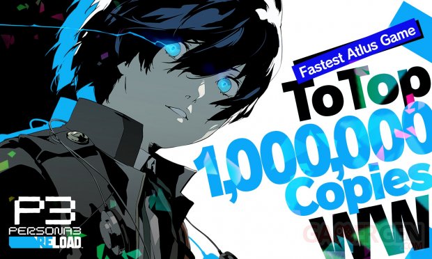 Persona 3 Reload 1 million atlus record