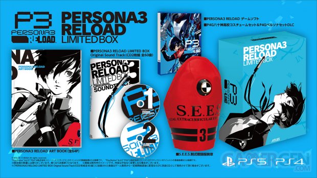 Persona 3 Reload Limited Box Japon 23 08 2023
