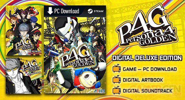 Persona 4 Golden PC Digital Deluxe Edition