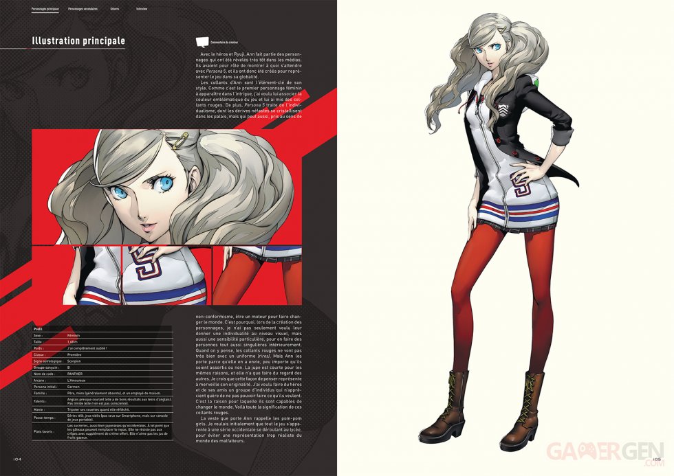 Persona 5 Artbooks Images (2)