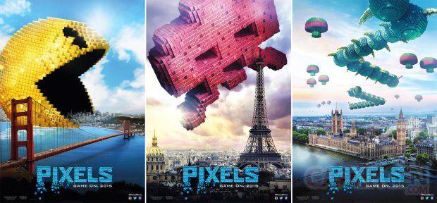 pixels posters