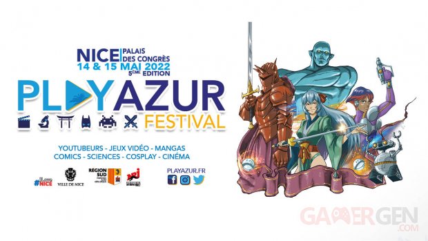 Play Azur Festival 2022 Bannière