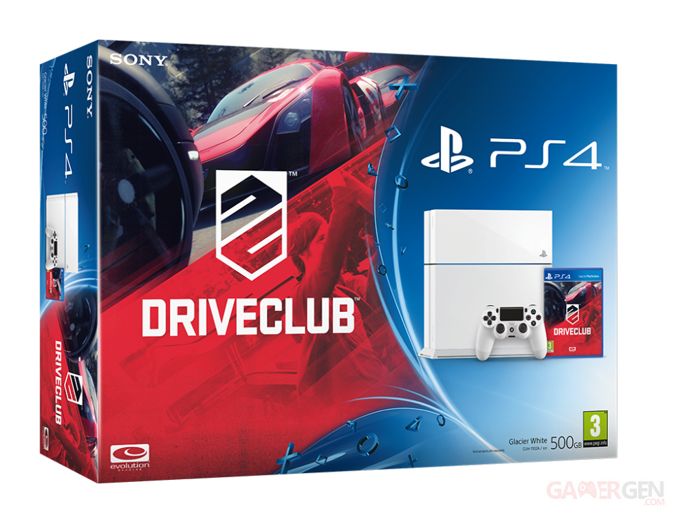 PlayStation 4 bundle Driveclub 1