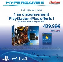 PlayStation 4 offre Auchan 2