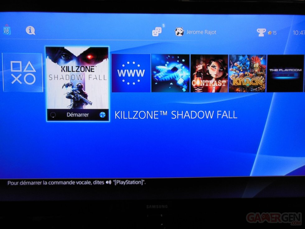 PlayStation 4 PS4 XMB Interface 01