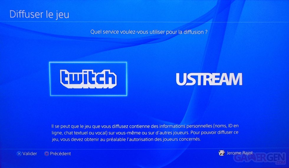 PlayStation 4 tuto tutoriel fonction share partage 15