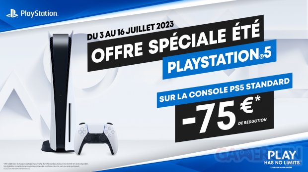 PlayStation 5 PS5 Promotion Réduction Soldes