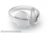 PlayStation Casque White Gold Blanc 2
