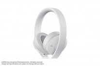 PlayStation Casque White Gold Blanc 3