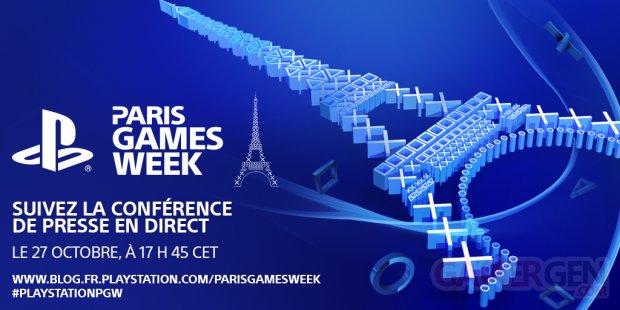 PlayStation Conférence Paris Games Week banner PGW