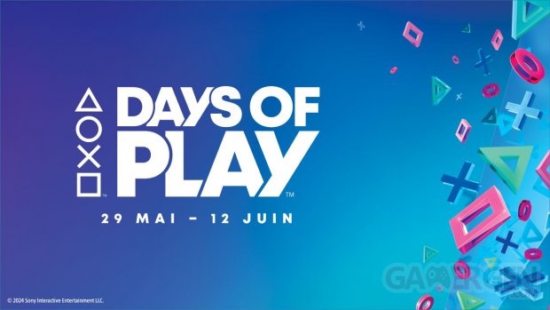 PlayStation Days of Play fr 28 05 2024