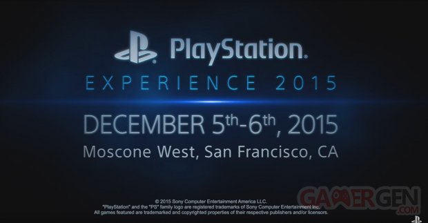 PlayStation Exprience 2015