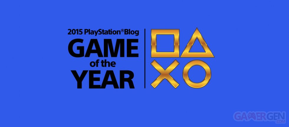 PlayStation Game of the Years Awrads 2015