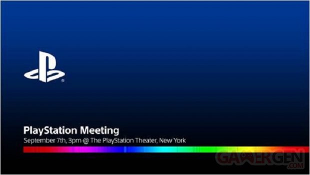 PlayStation Meeting 2016 invitation
