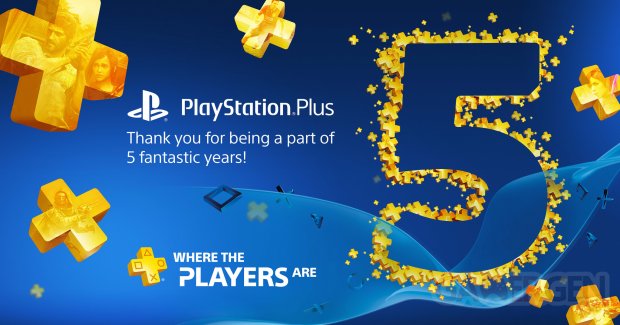 PlayStation Plus 29 06 2015 5 cinq ans anniversaire