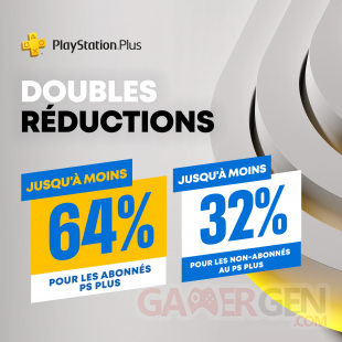 PlayStation Plus Double Réductions Store