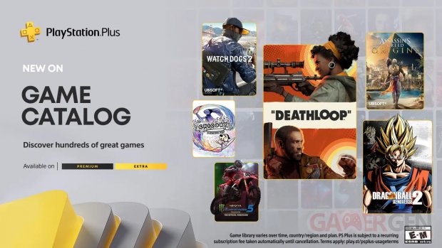 PlayStation Plus Extra catalogue des jeux nouveautés septembre 2022