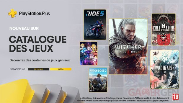 PlayStation Plus Extra Premium août 2024