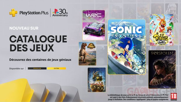 PlayStation Plus Extra Premium décembre 2024