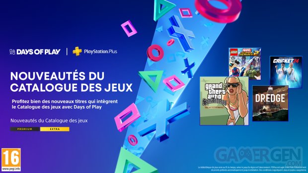 PlayStation Plus Extra Premium juin 2024 fr