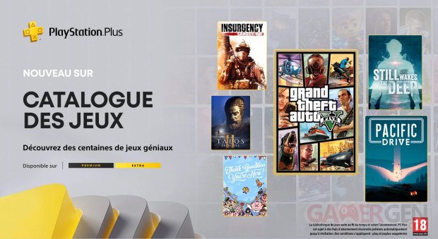 PlayStation Plus Extra Premium novembre 2025