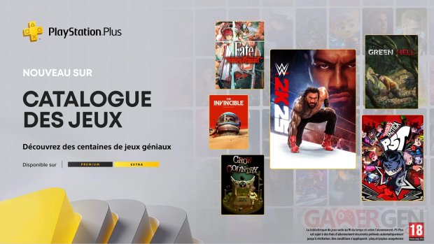 PlayStation Plus Extra Premium septembre 2025