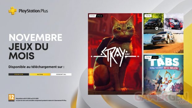 PlayStation Plus novembre 2025
