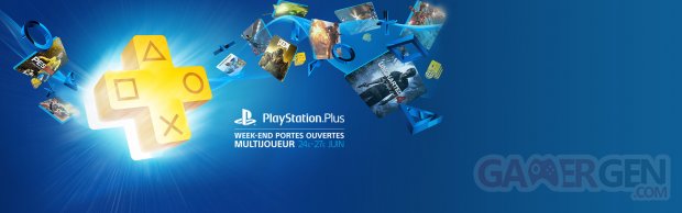 PlayStation Plus open week end multiplayer banner